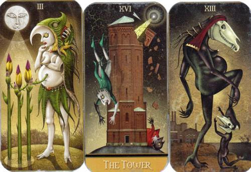 Daily Draw Three Of Wands The Tower Death