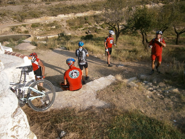 Parada en la "Font de la Parra"