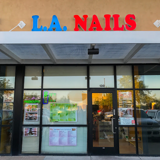 L.A. Nails by Phil logo