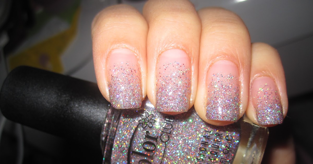 1. Glitter Gradient Nails - wide 7