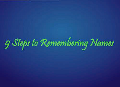 9 Interesting Ways For Remembering Names