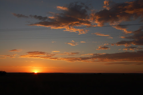 Last sunset in South Africa @ 120 kmh - EC