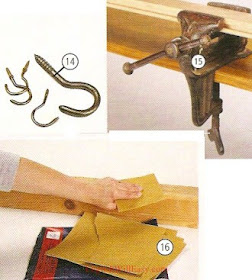 14. hook 15. vise 16. sandpaper Workshop– Work/ occupations – Picture Dictionary