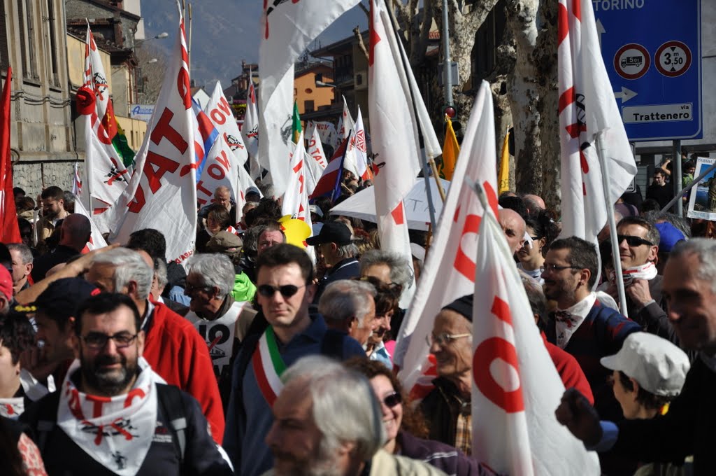 Luca Perino - Manifestazione Bussoleno - Susa, 25.02.2012