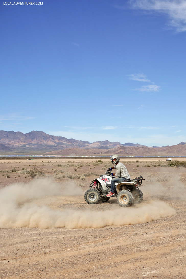 ATV Rides // Top 10 things to Do in Las Vegas.