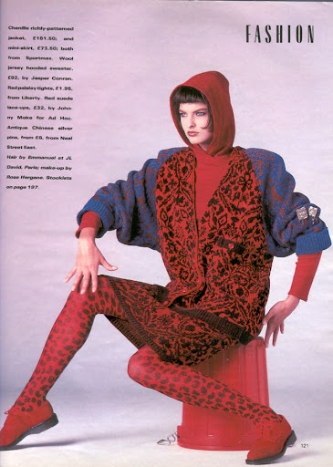 Magazines Update: Company UK October 1985 Linda Evangelista