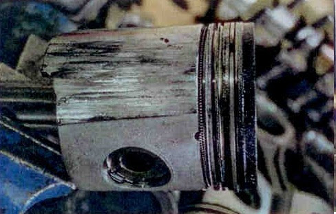 Jelcz 120 M CNG - zniszczone tłoki
