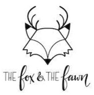 The Fox & The Fawn hair studio logo