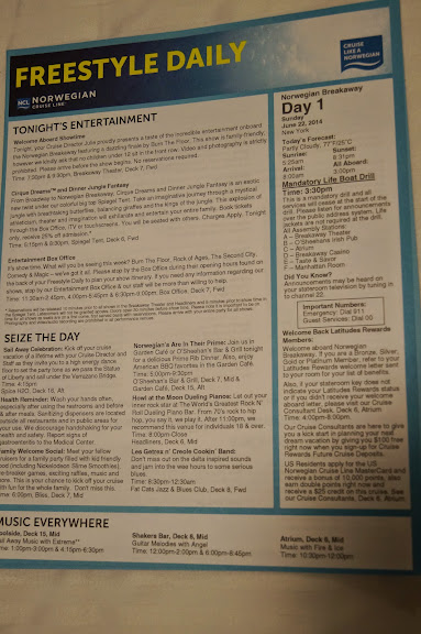 Круиз Norwegian Breakaway из Нью-Йорка на Бермуды, июнь 2014