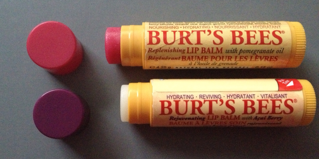 Describing Beauty: Burt's Bees Lip Balm Review; Pomegranate Oil and ...