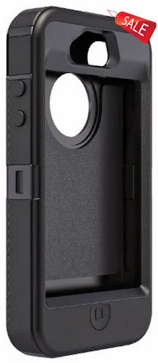 OtterBox Defender Series Case and Holster for iPhone 4/4S  - Retail Packaging - Black