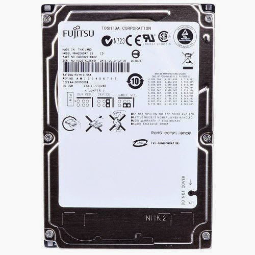  Fujitsu MHW2060AT 60GB 4200RPM 2MB 2.5