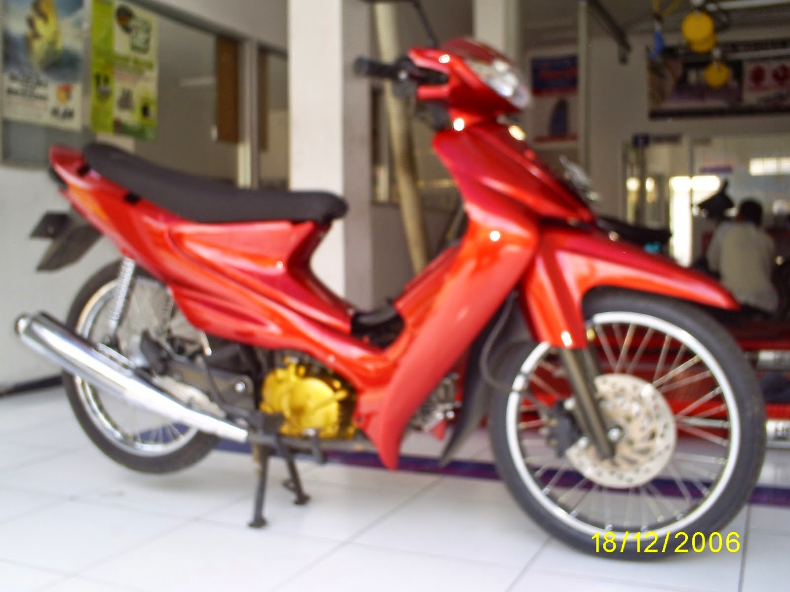 Modifikasi Suzuki Shogun 110 Cc