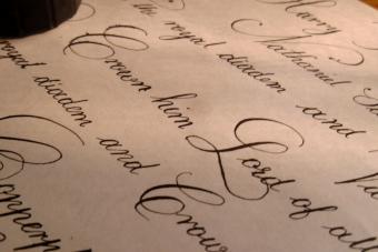 Copperplate Calligraphy 