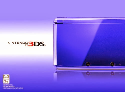  Nintendo 3DS Portable Gaming Console - Purple
