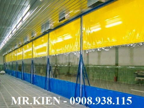 RÈM NHỰA PVC MÀNG NGĂN BỤI