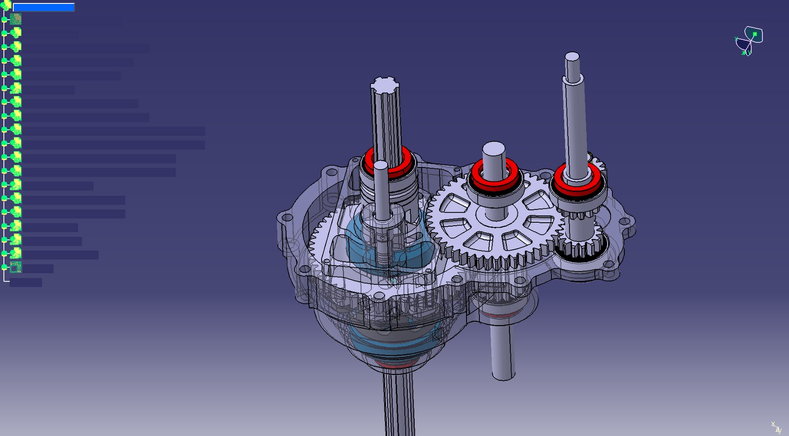 WWU Baja Sae Gearbox design complete