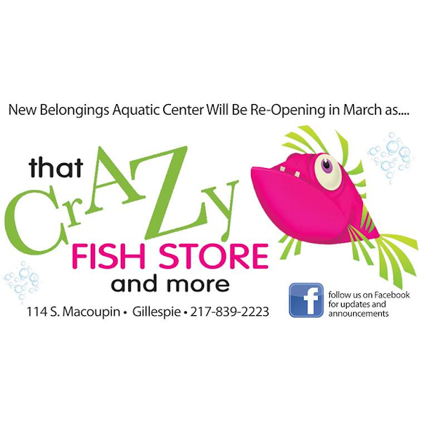 That Crazy Fish Store & More, Gillespie, Macoupin County, Illinois, Ame...