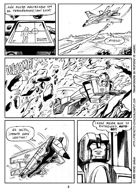 Proyecto Comics - Transformers - Como caído del cielo 03
