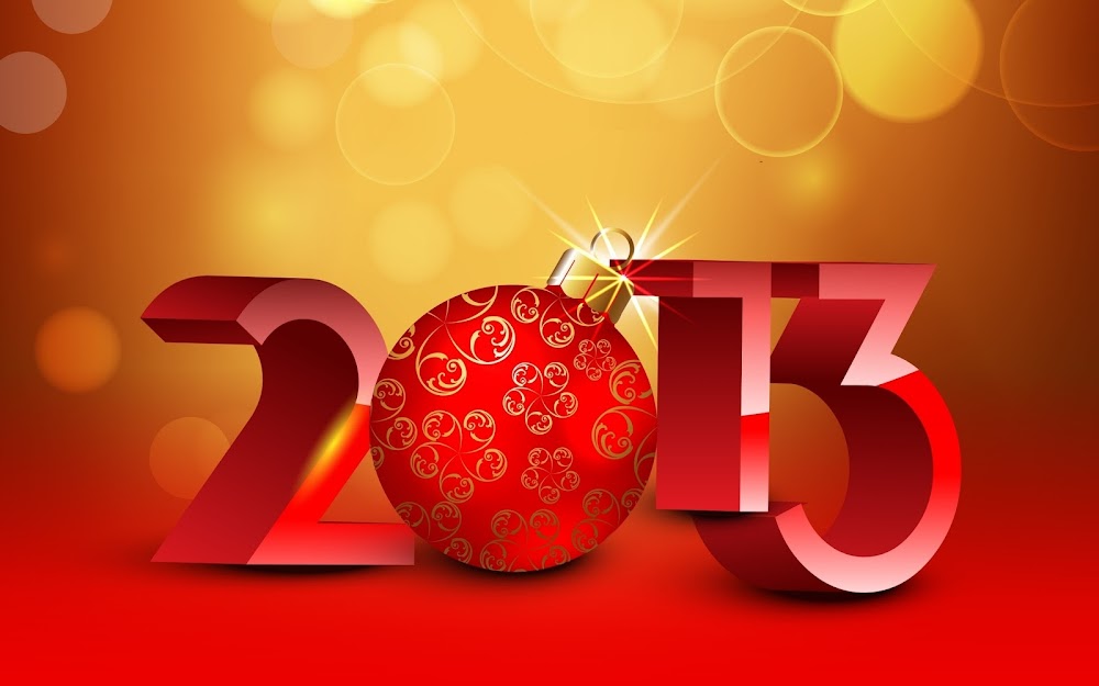 Happy New Year 2013 Wallpapers and Greeting Cards