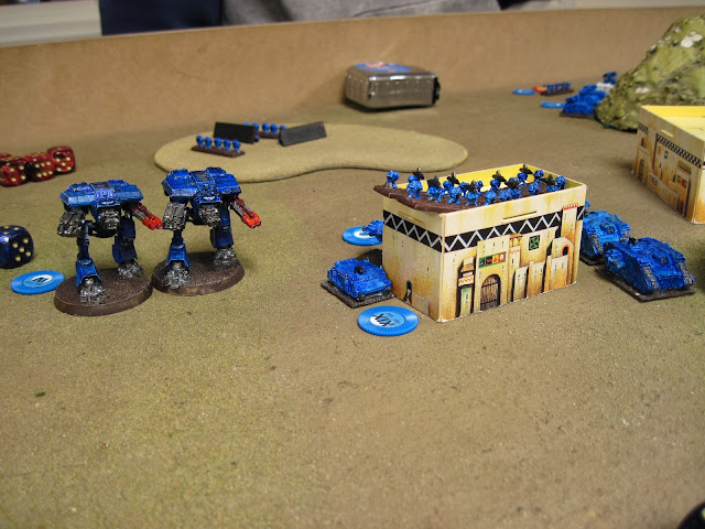 Rob's Marines make it on to the table.