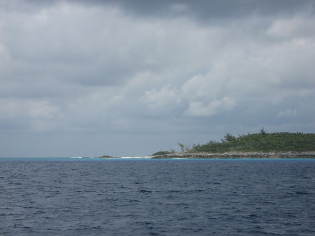 North point of Little San Salvador