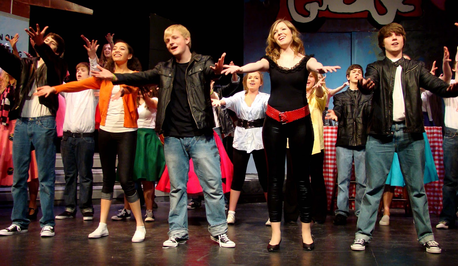 meibimusings Grease. Opening Night!!!
