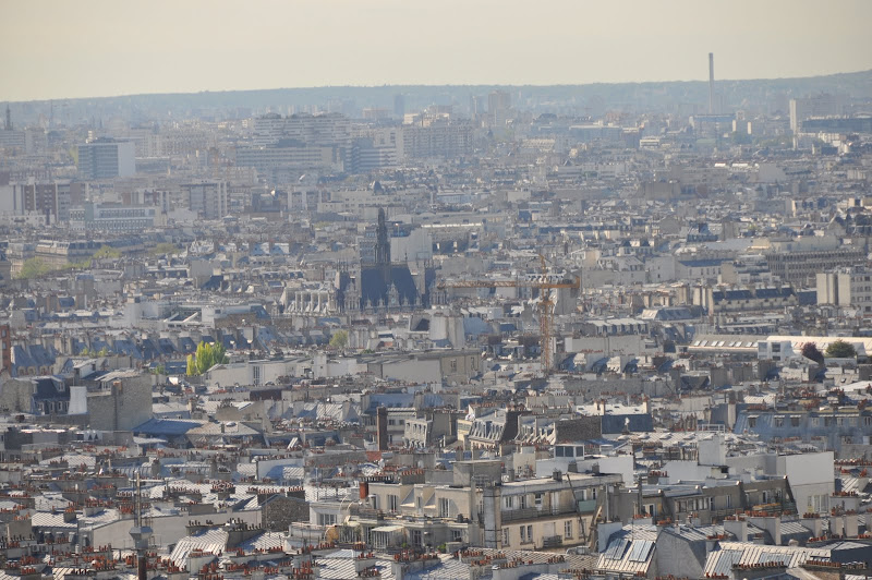 thành phố Paris nhìn từ đồi Montmartre DSC_0499