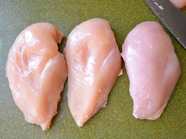 chicken breasts