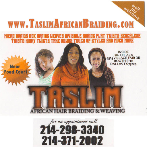 Taslim African Hair Braiding logo