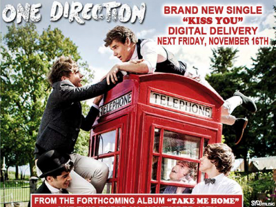 one direction kiss you announce