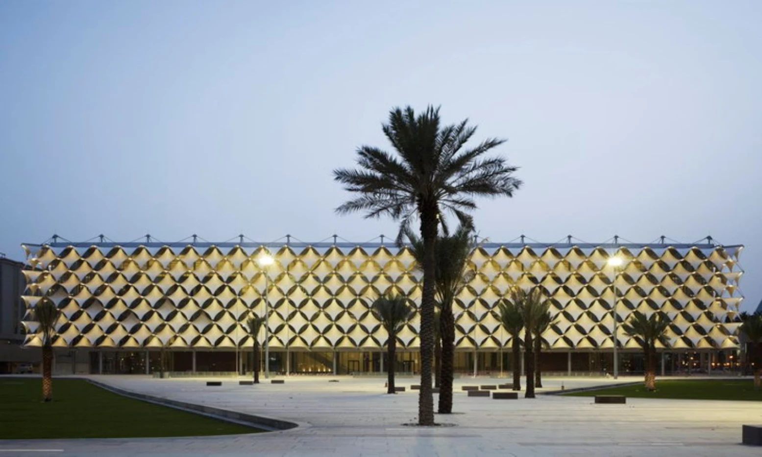 King Fahad National Library by Gerber Architekten