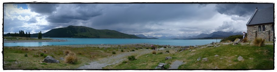 Te Wai Pounamu, verde y azul (Nueva Zelanda isla Sur) - Blogs de Nueva Zelanda - De Akaroa al Monte Cook: lagos Tekapo y Pukaki (9)