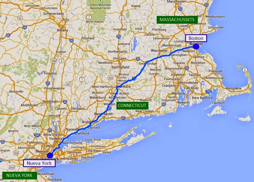 Nueva York-Boston: Universidad de Harvard - Costa este de EEUU: 3250 millas de Boston a los Cayos de Florida (1)