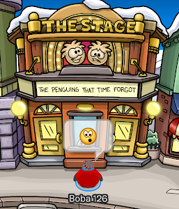 Club Penguin: The Penguins That Time Forgot at the Stage (January 2014)