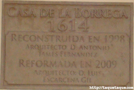 casa de la Borrega, reconvertida en apartamentos turísticos, en Estepona (Málaga) casa de la Borrega (1614), reconvertida en apartamentos turísticos en 2009, en Estepona (Málaga)