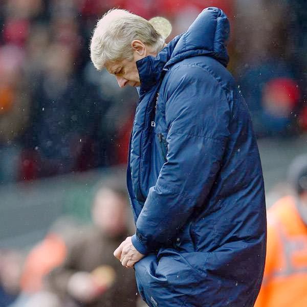  Arsenal manager Arsene Wenger must now rebuild morale and belief before Wednesday's home meeting with Manchester United and an FA Cup fifth-round tie against Liverpool next weekend, leading into the Champions League confrontation with holders Bayern Munich, the report added. 