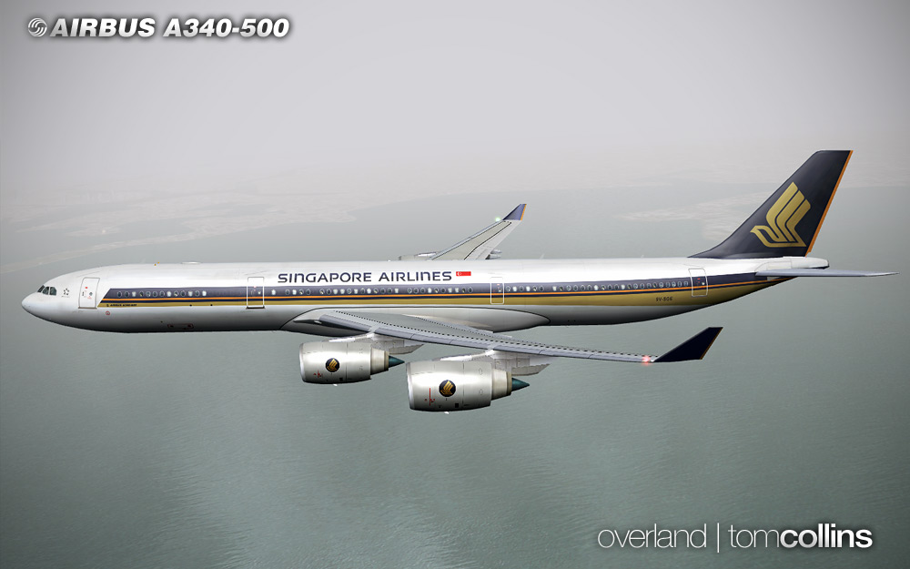 Aeronaves Para Flight Simulator & Gameplays: FSX - A340-500 SMS