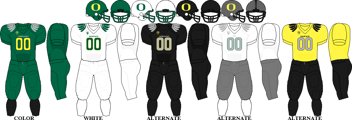 oregon black jerseys
