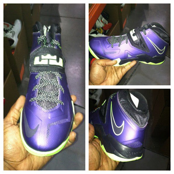 First Look at Nike Zoom Soldier VII 7 8211 Black and Purple
