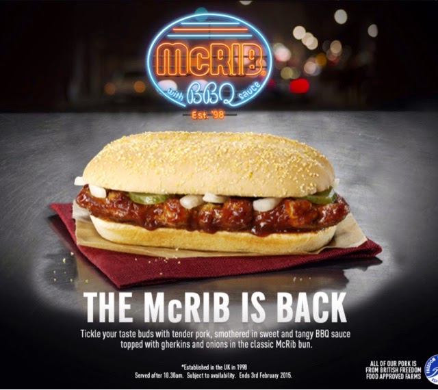 McDonald's Oriental McRib