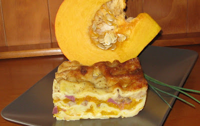 Lasagnes automnales aux châtaignes, potiron et canard-recette indexée dans les Légumes