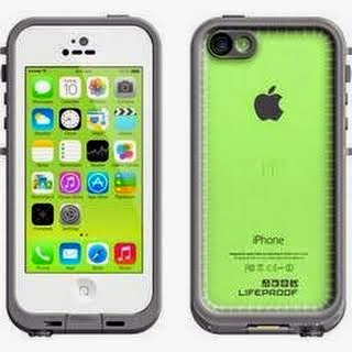 Lifeproof iPhone 5c Fre Case - Carrying Case - Retail Packaging - White/Clear