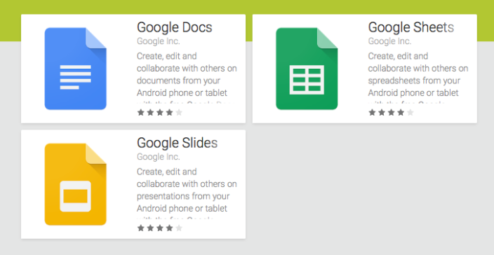 Google Docs Android