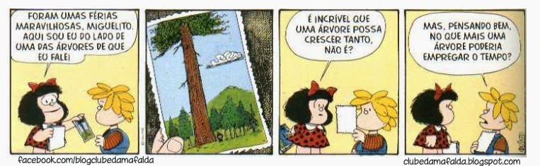 Clube da Mafalda:  Tirinha 666 