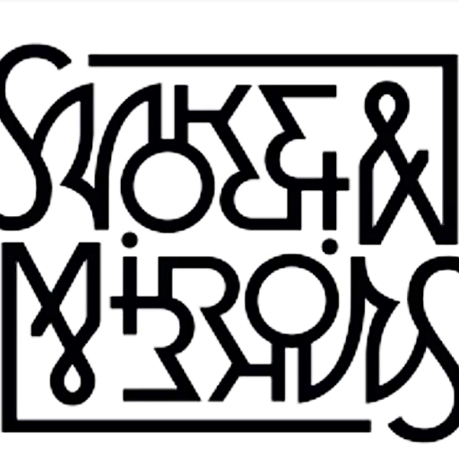 smoke + mirrors salon logo