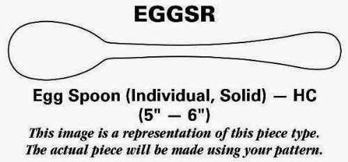 Letang Remy Absolu (Stainless) Egg Spoon Solid Individual HC