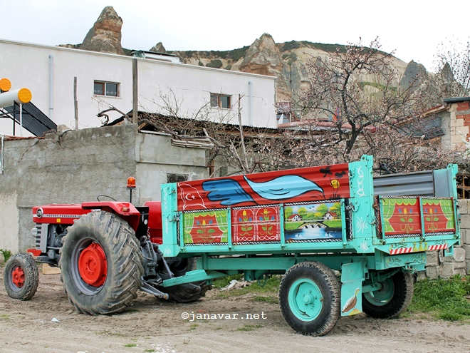 Tractor in Göreme, Cappadocia
