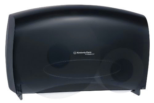 Kimberly-Clark 09551 Plastic In-Sight Cored JRT Combo Unit Bath Tissue Dispenser, 20.4