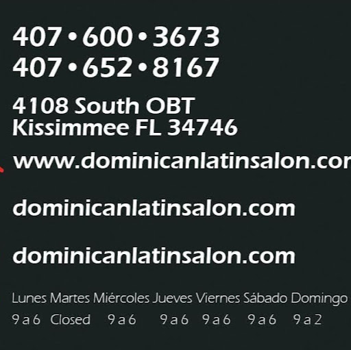 Dominican latin beauty salon LLC